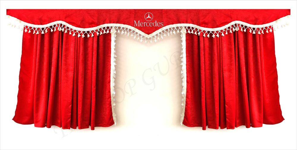 Комплект пердета за камион(две големи странични и едно челно)+ кукички