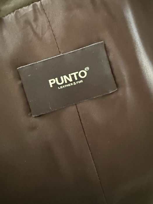 Продам кожаный плащ Punto
