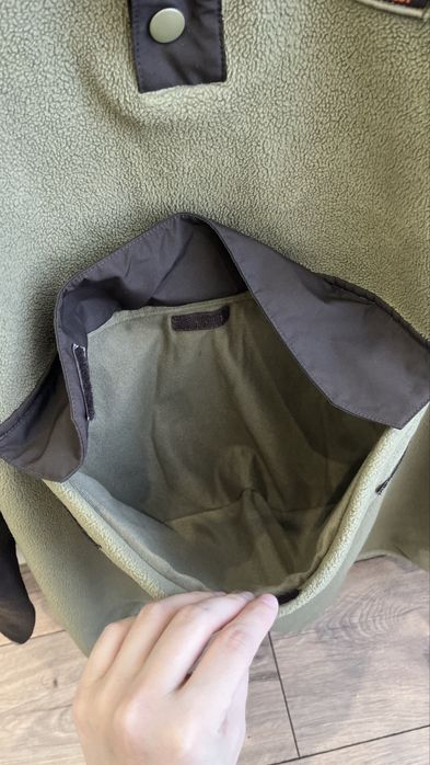 Мужская флиска с карманом