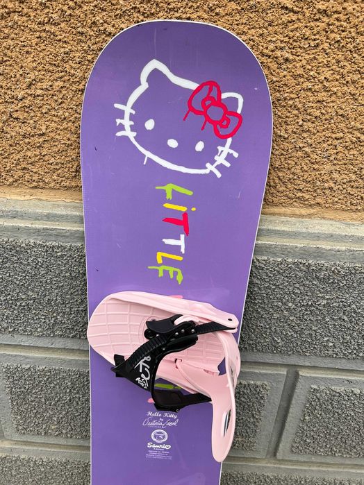 placa noua copii snowboard hello kitty L125
