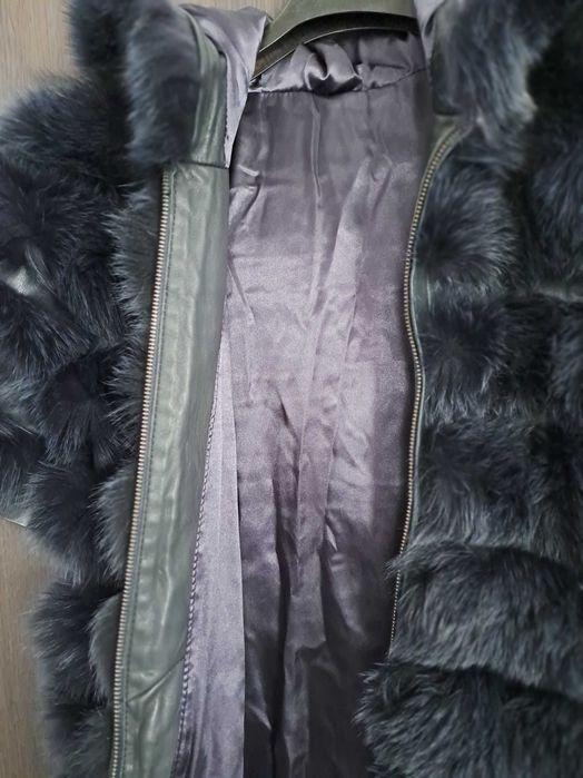 Кожух естествена кожа