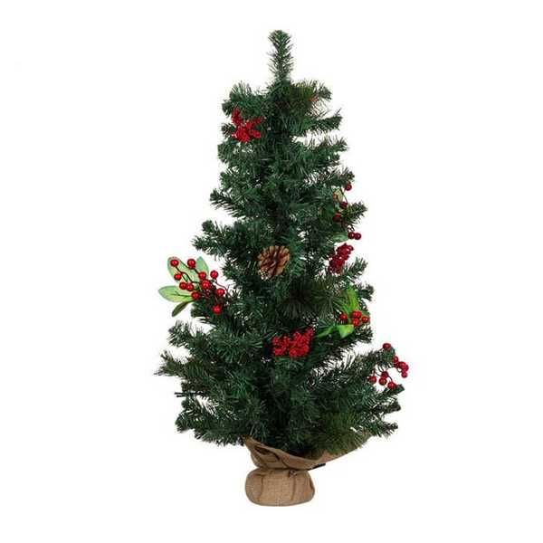 Коледно декоратично дръвче Mercado Trade,  40 Led светлини, 90см.