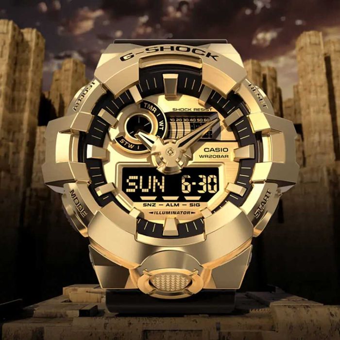 Нов часовник Casio G-Shock GM-700G-9AER - гаранция
