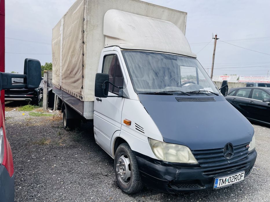 Mercedes Sprinter 413 prelara bena 4,5m punte pe dublu roti inmatriculata fiscal!!