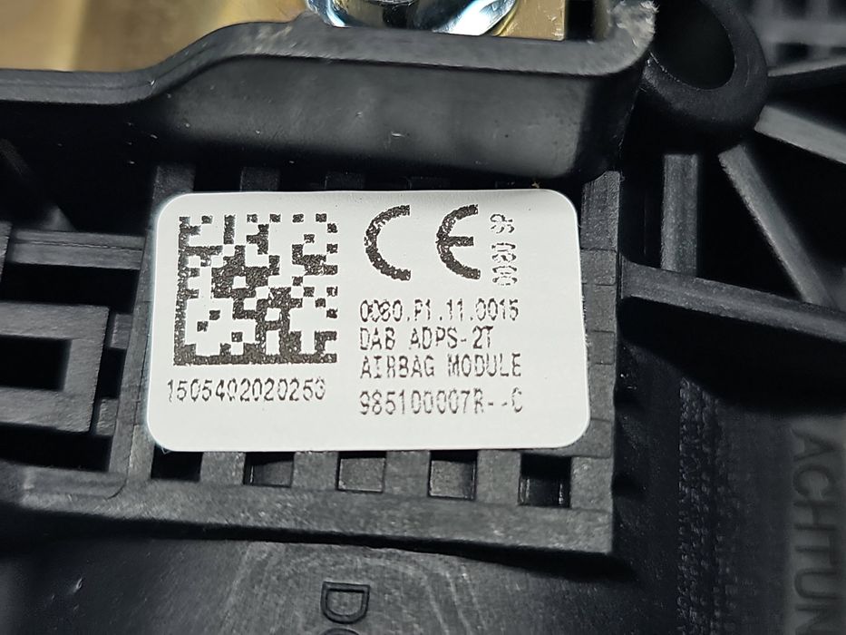 Airbag volan Renault Megane 3 [Fabr 2008-2015] 985100007R