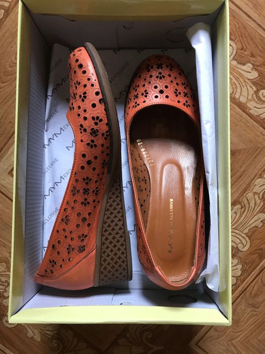 Туфли из натуральной кожи