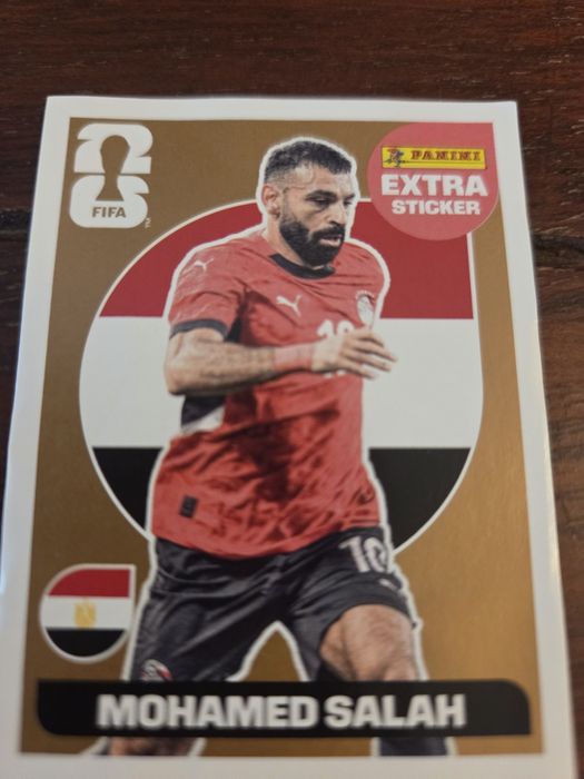Mohamed Salah extra sticker bronz