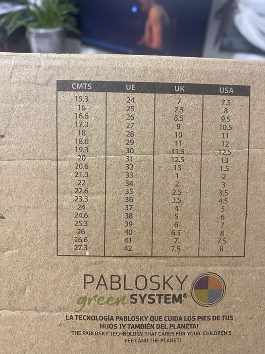 Pablosky обувь на мальчика  33 размер