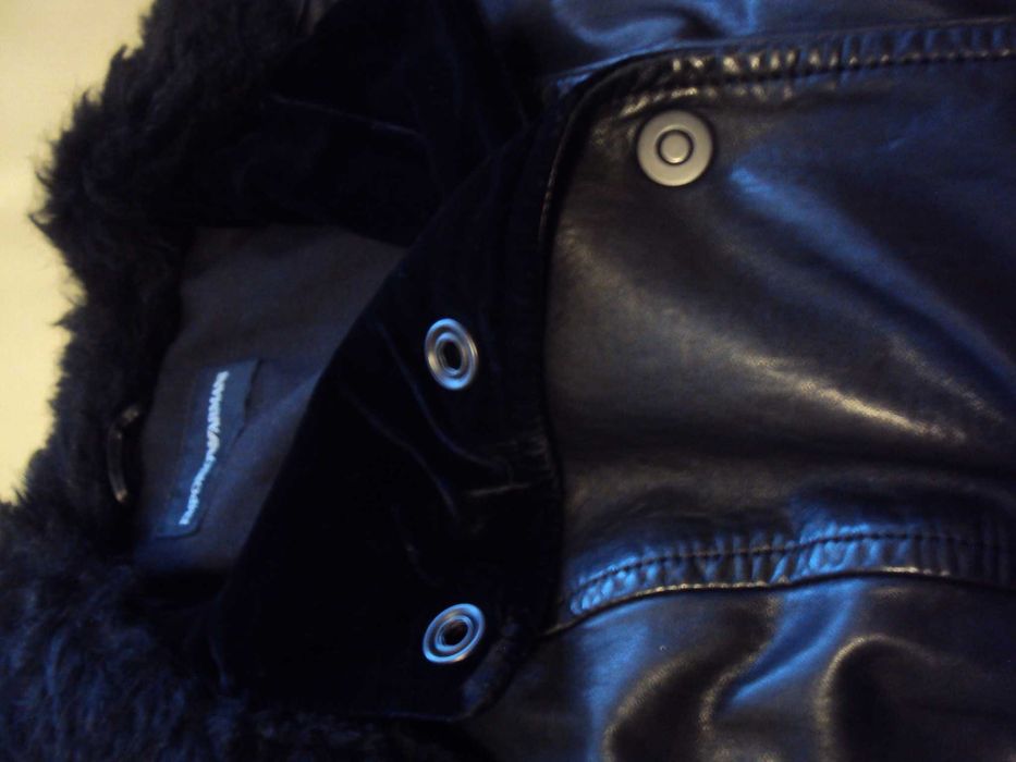 Дамско яке кожено EMPORIO ARMANI