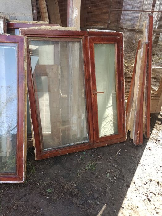 Ағаш терезе стеклопокет