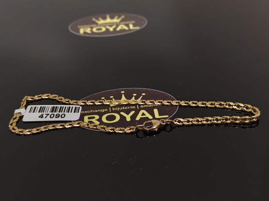 Bijuteria Royal: Brățară aur 18k/3.67 gr