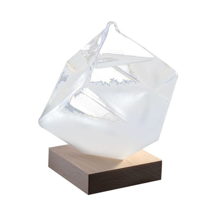 Бутилка за метеорологична станция Storm Glass Cubic Crystal Weather