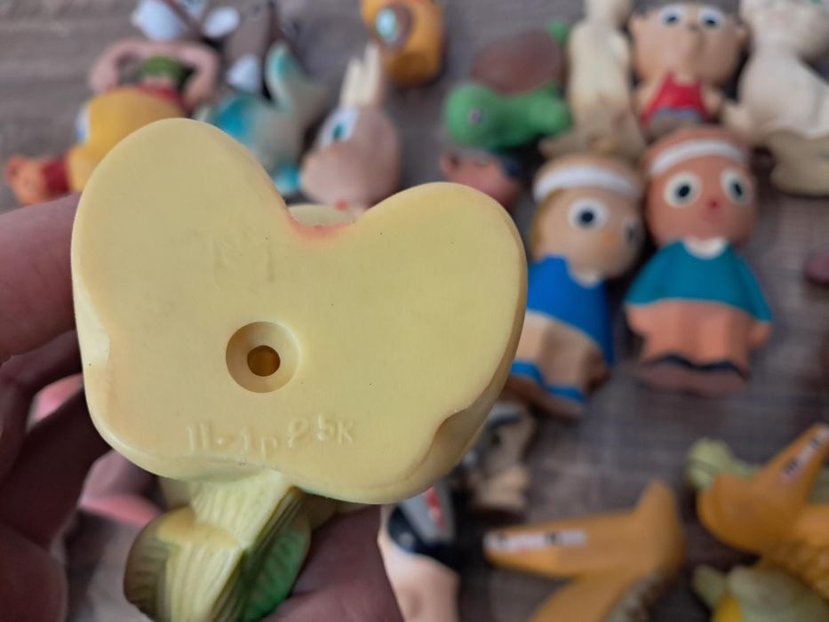 Стари соц гумени играчки колекционерски ГДР СССР български