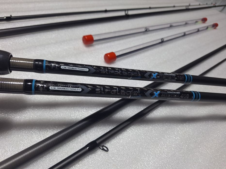 Set 2 FL STRATEGIST METHOD FEEDER 3.90m + 2 Strategist 8000 10+1 Bb

S