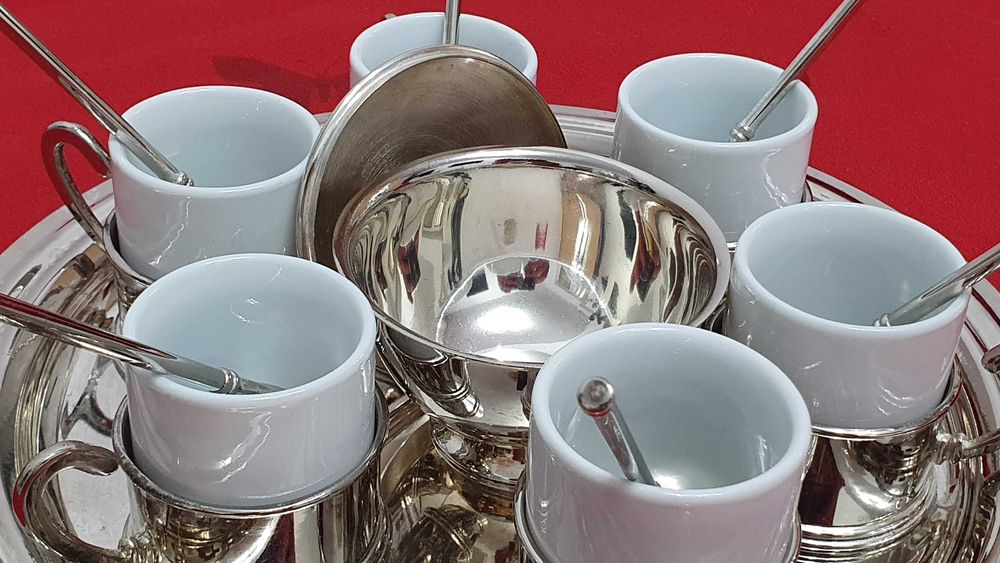 Set artizanal cafea 6 persoane