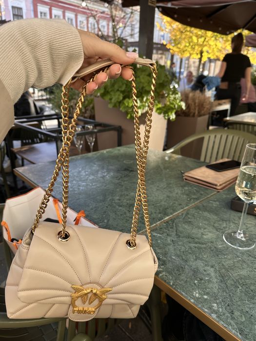 Geanta Pinko cafea cu lapte