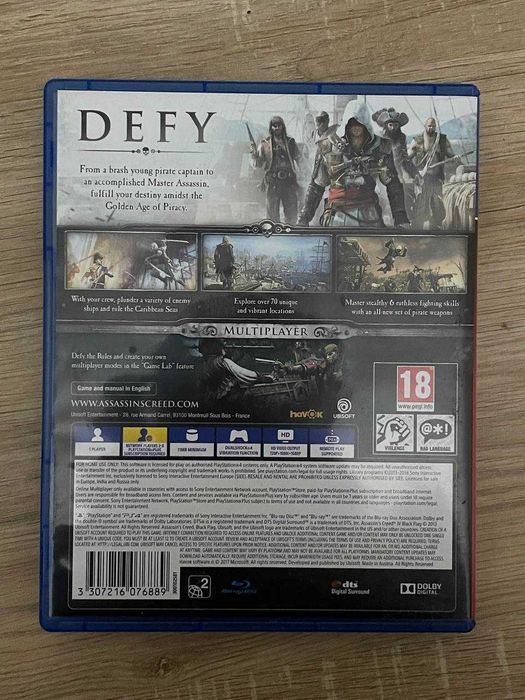(Assassins Creed) Black flag плейстешън 4