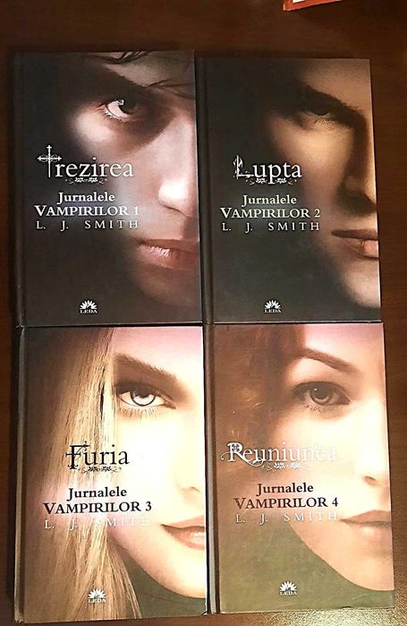 colectia Jurnalele Vampirilor in stare excelenta