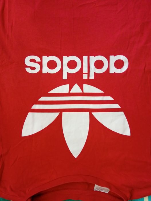 Tricou Roșu Adidas
