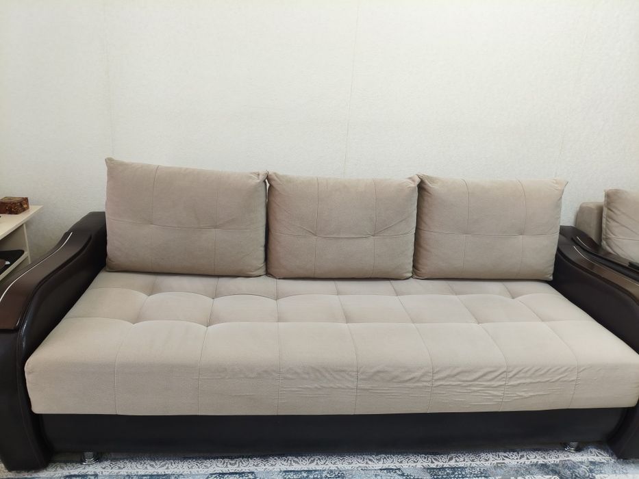 Диван и кресло, можно раздельно