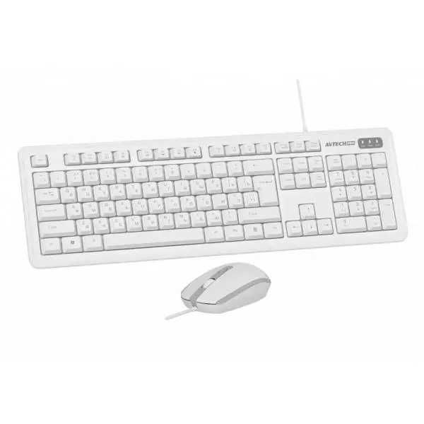 Клавиатура и мышь KB+Mouse AVTech Pro CW305/306 (Black) (White)**
