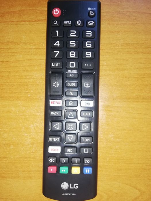 Telecomanda LG cu Netflix