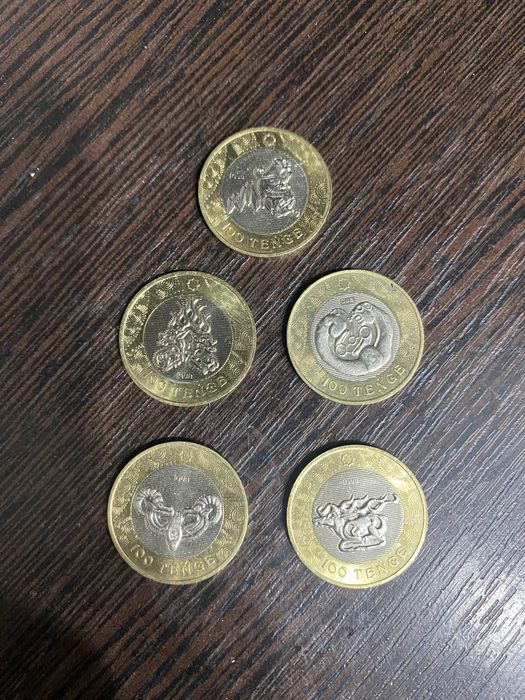 Монеты из серии Сакский стиль