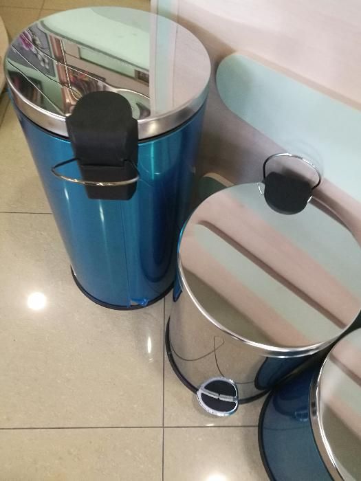 Неръждаем Иноксов кош с педал от 3 до 40 литра