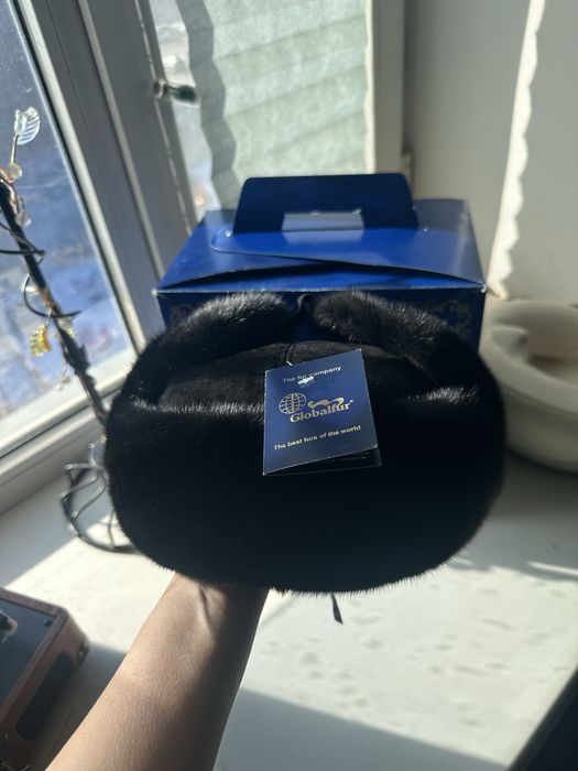 Норковая шапка ушанка