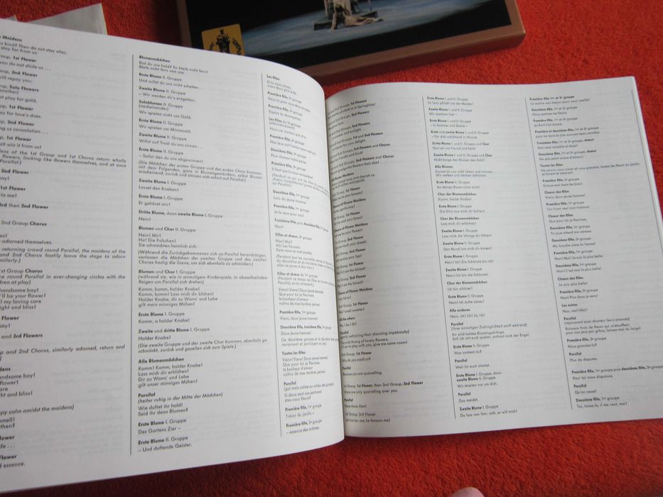 cadou deosebit Parsifal Pierre Boulez Wagner Bayreuther Festspiele1971