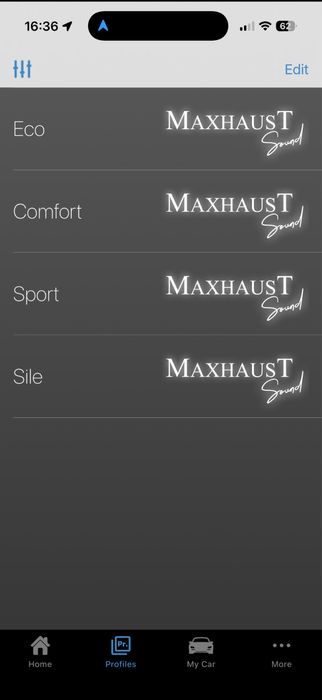 Maxhaust Sunet activ