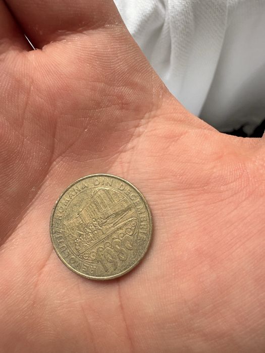 Moneda de 50 de bani 1989