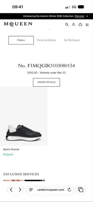 Обувки- Alexander McQueen-(5̶5̶0̶ -475)