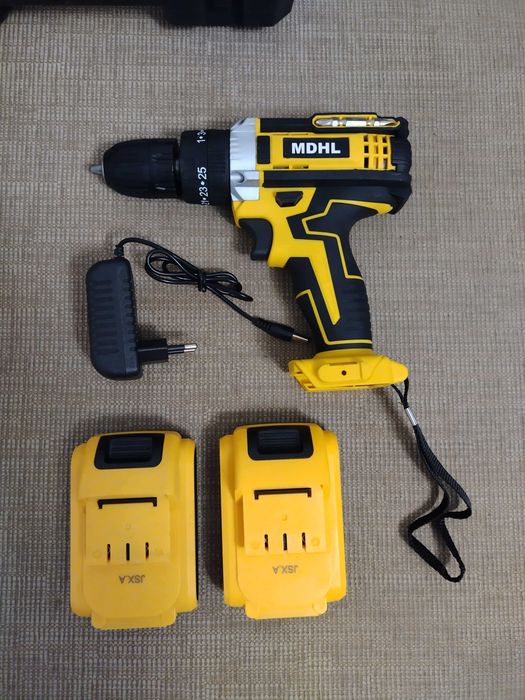 Mașină de găurit și înșurubat cu percuție 24V, 1500W