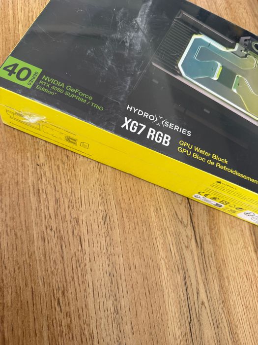 Hydro X Series XG7 RGB 40-SERIES GPU Water Block Nvidia GeForce (RTX 4080 Suprim/Trio)