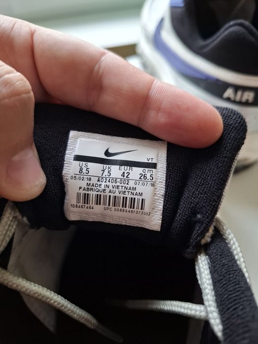 Nike Men's Air Max 97/ BW Metallic Silver Reflective / Persian Violet