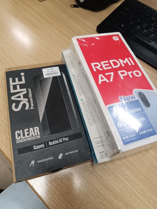 Смартфон Xiaomi Redmi A7 светло син
