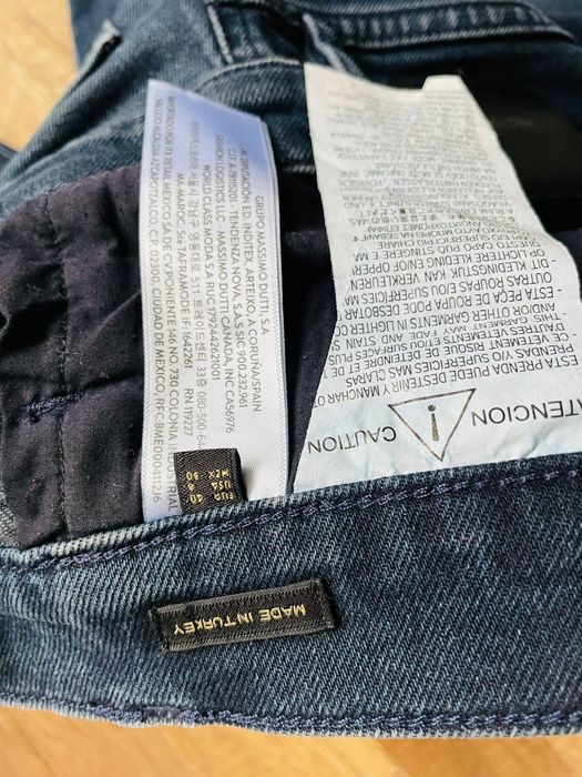 Jeans Massimo Dutti, ușor negociabil