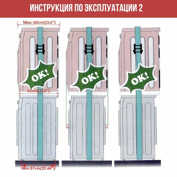 Соединительный элемент для сушильной и стиральной машины