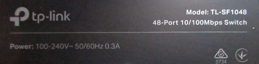 Коммутатор TP-Link 48 портов + Патч-панели + Патч-корды
