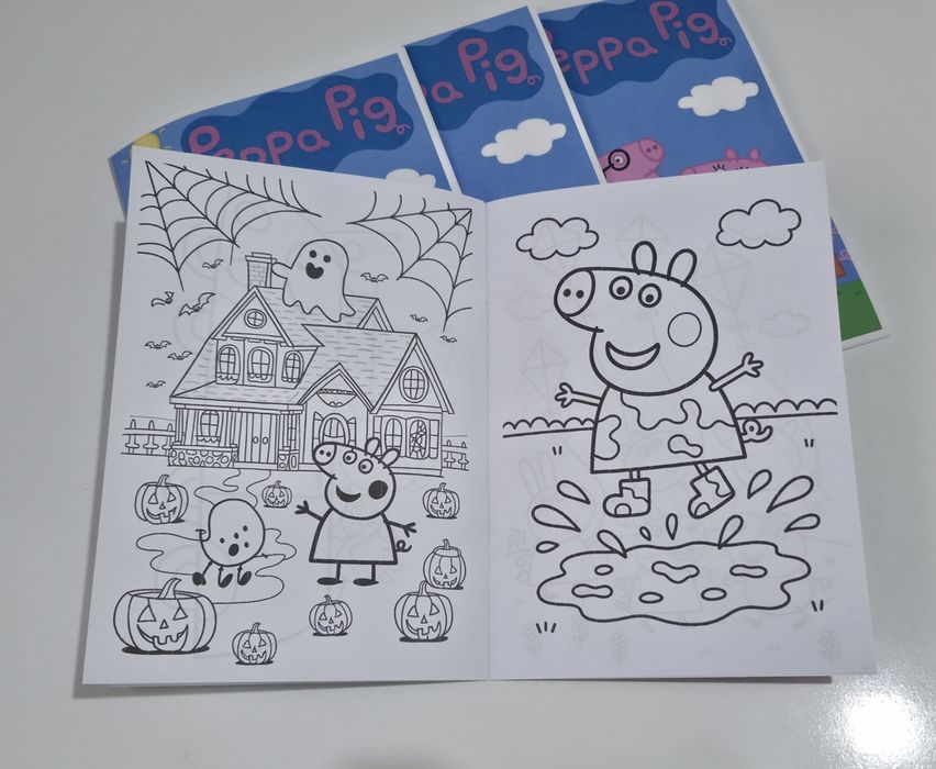 Caiet de colorat Peppa Pig