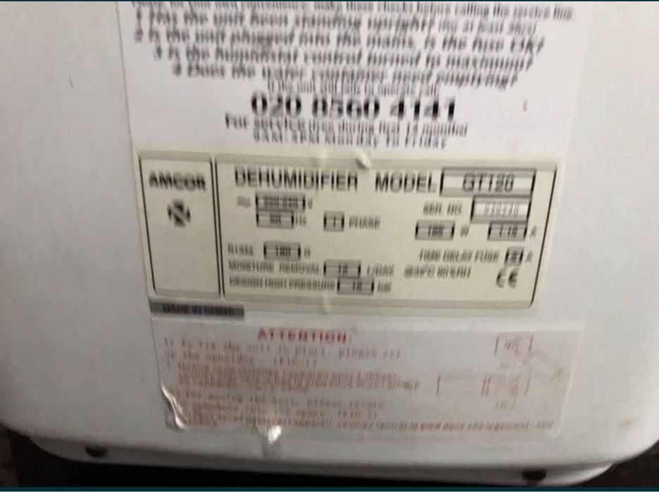 Влагоабсорбатор влагоуловител,перфектно състояние работи като нов