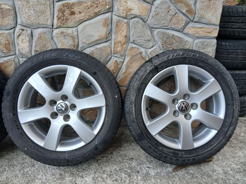 Оригинални Алуминиеви джанти 15цола за  vw polo.fox.Golf4.UP.skoda fabia.seat.Audi a1-A2-A3-5×100.