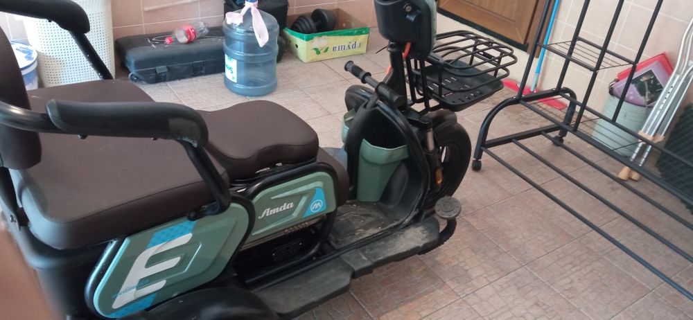 Новый мопед от производства AMDA