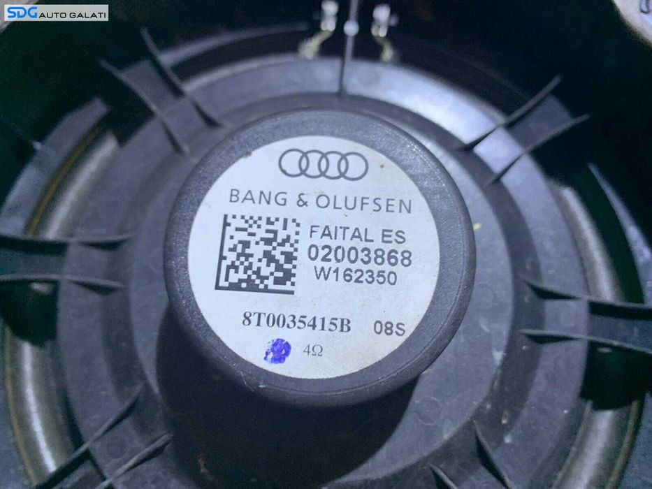 Sistem Audio Complet Boxa Boxe Difuzor Difuzoare Tweeter Amplificator Subwoofer Bang Olufsen Audi A4 B8 2008 - 2015 Cod 8K9035382B 8T0035223AP 8T0035399 8T0035416 8K9035709 8K0035411A