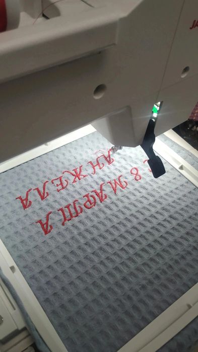 Вышивка на полотенцах