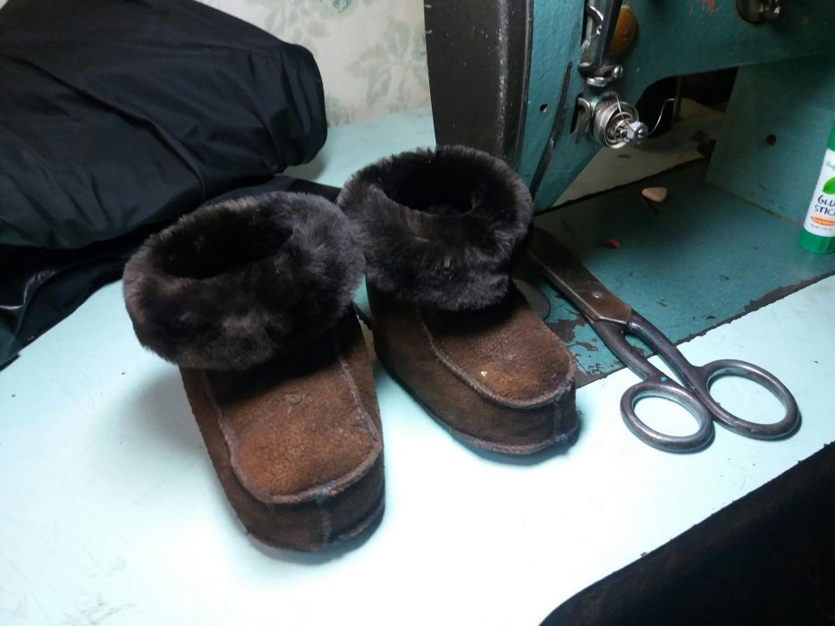 Чуни детские из цигейки
