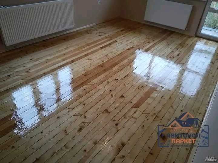 Циклене на паркет и дюшеме
