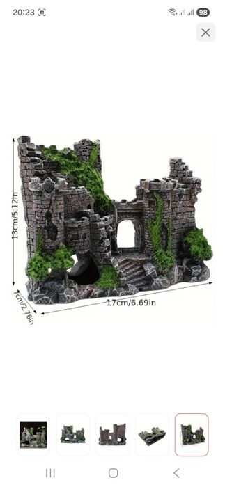 Декорация для аквариума-террариума