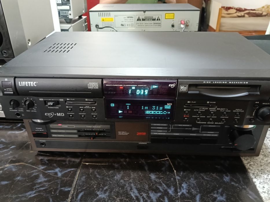 Combo CD - MD player deck Lifetec
